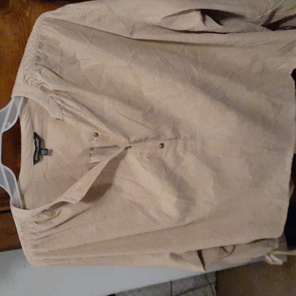 Womens corduroy  shirt simply southern size xxl